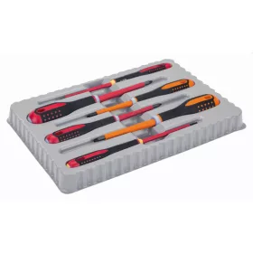   Set șurubelnițe izolate BAHCO ERGO™, cu cap plat-PZ-PZ+/- (6 piese)