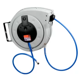   BAHCO Levegőtömlő dob, 15 BAR,  1/2"-1/2", 13mm, hossz: 15m