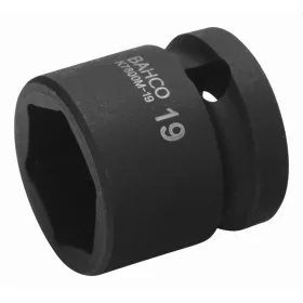 BAHCO Gépi dugókulcsfej 1/2" 11mm, ultra rövid