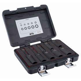   BAHCO Hosszított légkulcsfej 10db-os készlet 1/2" lehajtás, inch