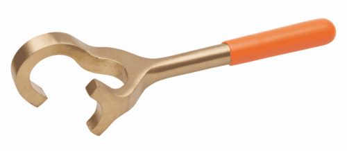 BAHCO Szikramentes szelepkulcs, Alumínium-Bronz, 215x56x24 mm, 275 g