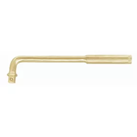   Cheie îndoită BAHCO, antiscânteie, 1/2", aluminiu-bronz, 230 mm