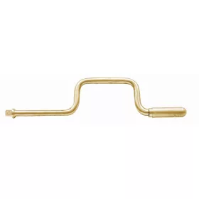   Mâner rapid BAHCO antiscânteie, 1/2", aluminiu-bronz, 390 mm