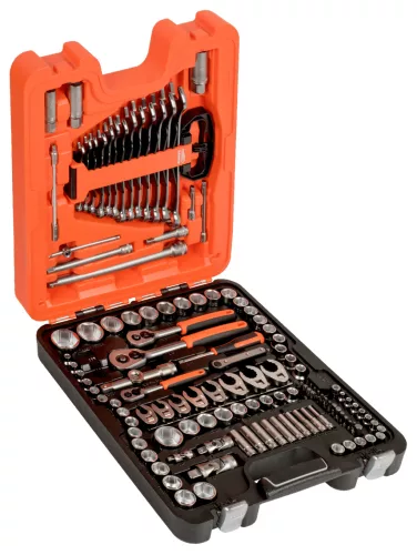 Set chei tubulare BAHCO, 1/4", 3/8", 1/2", 138 buc.