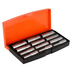   Set chei tubulare BAHCO cu lungimea de 1/2", 12 bucăți