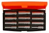 Set chei tubulare BAHCO cu lungimea de 1/2", 12 bucăți