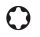 Cheie tubulară externă TORX® BAHCO de 1/2", blister E20