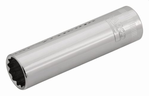 BAHCO 3/8" Hosszított dugókulcs, Bi-Hex, bliszteres 19 mm