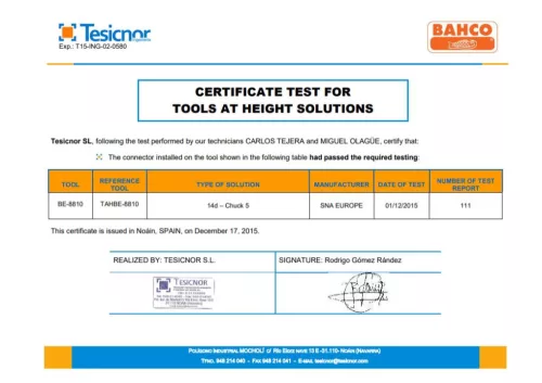 BAHCO ERGO™ csavarhúzó, leesésvédelemmel PZ-2