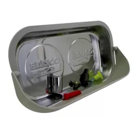   Tavă magnetică pătrată BAHCO cu margine din PVC, 240x140 mm