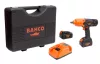 BAHCO 1/2" Akkus ütvecsavarozó készletben, 590Nm, 18V, 2db 5Ah akku