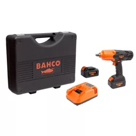   Set șurubelniță de impact fără fir BAHCO 1/2", 590Nm, 18V, 2 baterii 5Ah