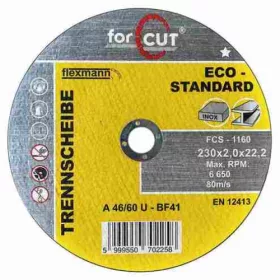   Disc de tăiere 230x2.0 FORCUT Standard metal-oțel inoxidabil