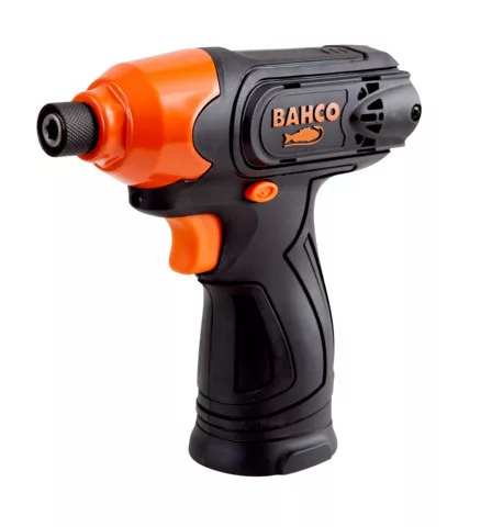 BAHCO 1/4" Akkus gyorstokmányos ütvecsavarozógép, 105Nm, 12V