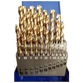   ECEF Fémcsigafúró készlet HSS-Co5, 1-13/0,5 mm (25 részes) dobozos