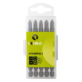 IRIMO Csavarbehajtó bit PH3x89 mm bliszteres (5 db)