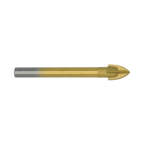 Burghiu pătrat pentru sticlă ECEF TiN 3x62 mm