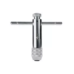 Manivelă, clichet și inversor pentru filetare ECEF N°10 "T". Prindere de la M3 la M10. 250 mm