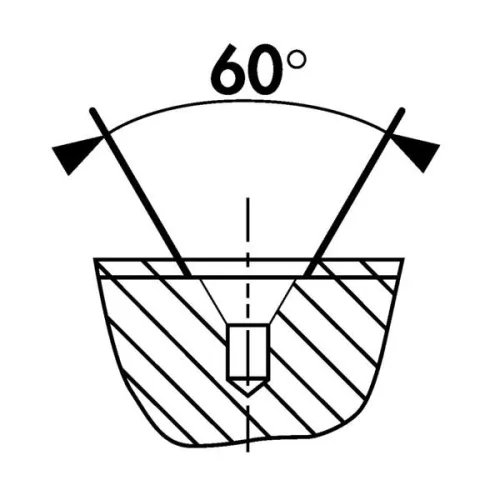ECEF központfúró HSS-G A forma 4-10 mm