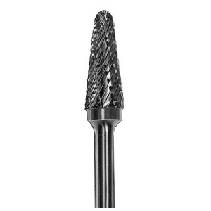ECEF HSS rotormaró, kúpos, kerek orr L-forma 6X20 MM