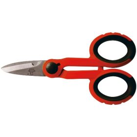 ECEF Olló elektromosság szereléshez Inox, 65°HRC 140 mm