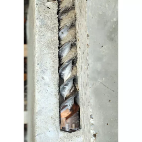 Burghiu cu percuție ECEF, SDS-Max cu șase muchii, King 24x340-200 mm