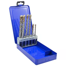   Set burghie cu impact ECEF SDS Plus, Raptor/Bionic 5/14 mm, 10 bucăți