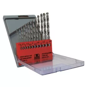   ECEF Fémcsigafúró HSS-G DIN338 készlet HSS-G, 1,5-6,5 mm 13 részes