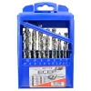 ECEF Fémcsigafúró HSS-G DIN338 készlet HSS-G, 1-10 mm 19 részes ROSE BLUE