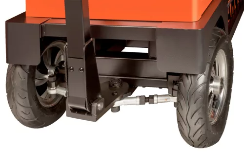 BAHCO Mobil XXL 9 fiókos üres szerszámkocsi oldalszekrénnyel (RAL-2009) narancssárga