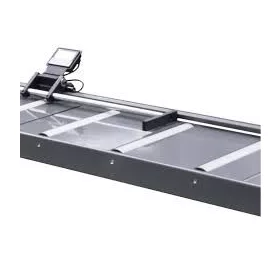   Aparat de măsurare a lungimii de tăiere cu afișaj digital BOMAR de 6 m pentru linia de role M sys