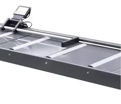 Aparat de măsurare a lungimii de tăiere cu afișaj digital BOMAR de 6 m pentru linia de role M sys