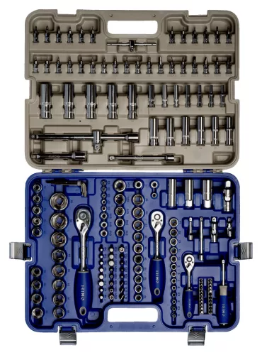 Set chei tubulare IRIMO 1/4" + 3/8" + 1/2", 172 bucăți