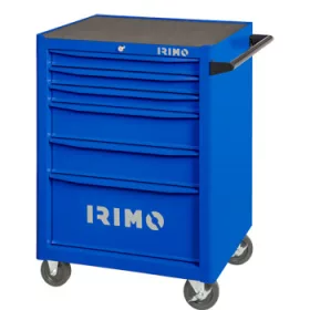 Cărucior scule IRIMO gol cu 6 sertare (RAL-5002) albastru