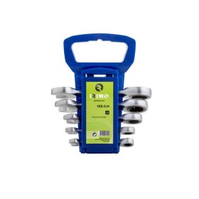   IRIMO MINI Racsnis csillag-villás kulcs készlet, 8-19 mm, 5 RÉSZES