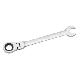 Cheie inelară cu clichet IRIMO cu cap articulat, 19 mm