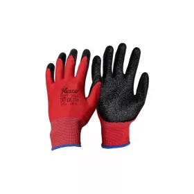   Mănuși de protecție RW-Rlatex, Culoare: roșu, Mărime: L (9) 3.1.3.1.X