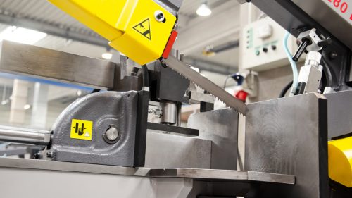 Linie de lucru cu ferăstrău cu bandă BOMAR 410.280 DGH