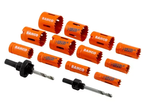 BAHCO Sandflex® Bi-metal körkivágó készlet, 16-44 mm (14 részes)