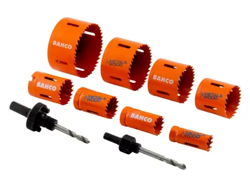 BAHCO Sandflex® Bi-metal körkivágó készlet, 20-76 mm (10 részes)