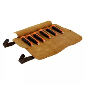 BAHCO Favéső készlet, 6 részes (6-32 mm) bőrtasakban