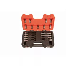   Set chei tubulare Torx BAHCO, 1/2", scurt-lung, 18 piese