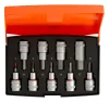 Set chei tubulare Allen BAHCO, 1/2", scurte, 9 piese