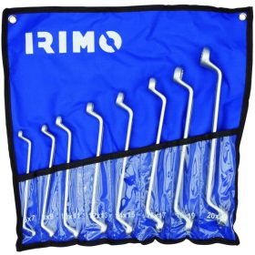   IRIMO Hajlított fejű csillagkulcs készlet, 6–22 mm, 8 részes