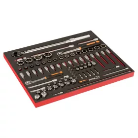   BAHCO 3/3 Szerszámösszeállítás:  dugókulcs+TORQ NO PACK