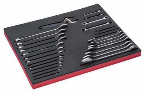 Set scule BAHCO 3/3: Chei combinate, 28 de piese