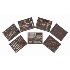 Set scule BAHCO 3/3: Uz general, 7 sertare, 256 piese