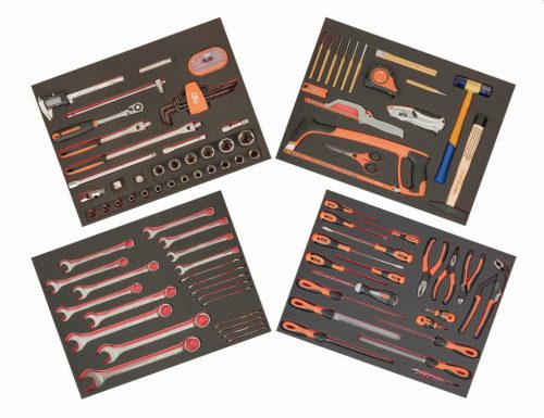 Set scule BAHCO 3/3: Uz general, 4 sertare, 147 piese