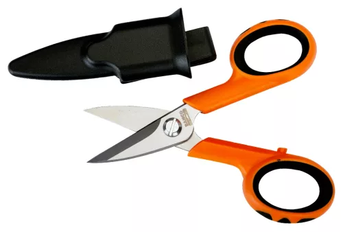 BAHCO Villanyszerelő olló, tokkal 140 mm