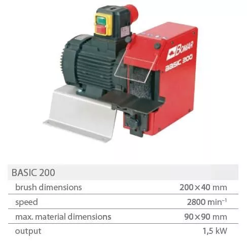 BOMAR Kefés sorjázógép Basic 200